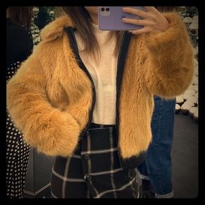 Maje fur jacket
